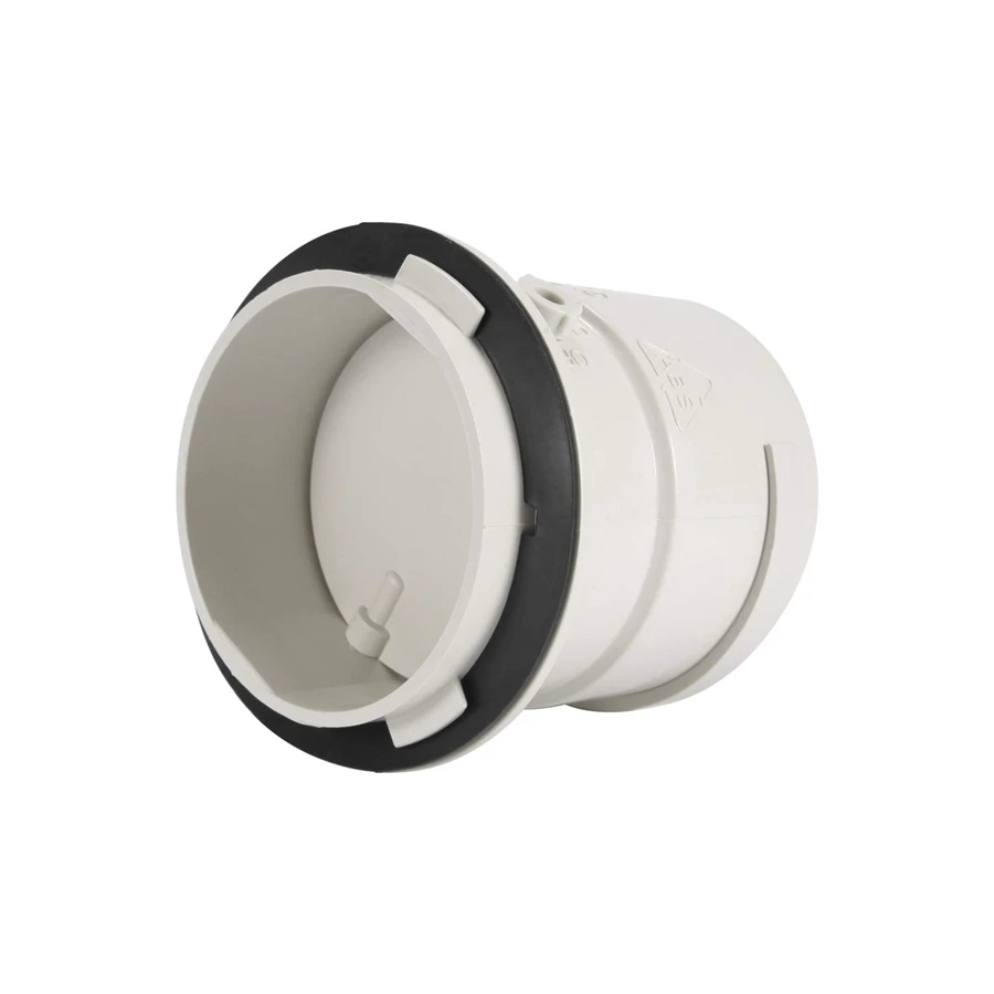 75mm Inline Duct Fan Pipe Connector Air Vent Exhaust Fan Ventilation Valve Snap-on Pipe Fan Plug-in Blocker Shutter Air Damper