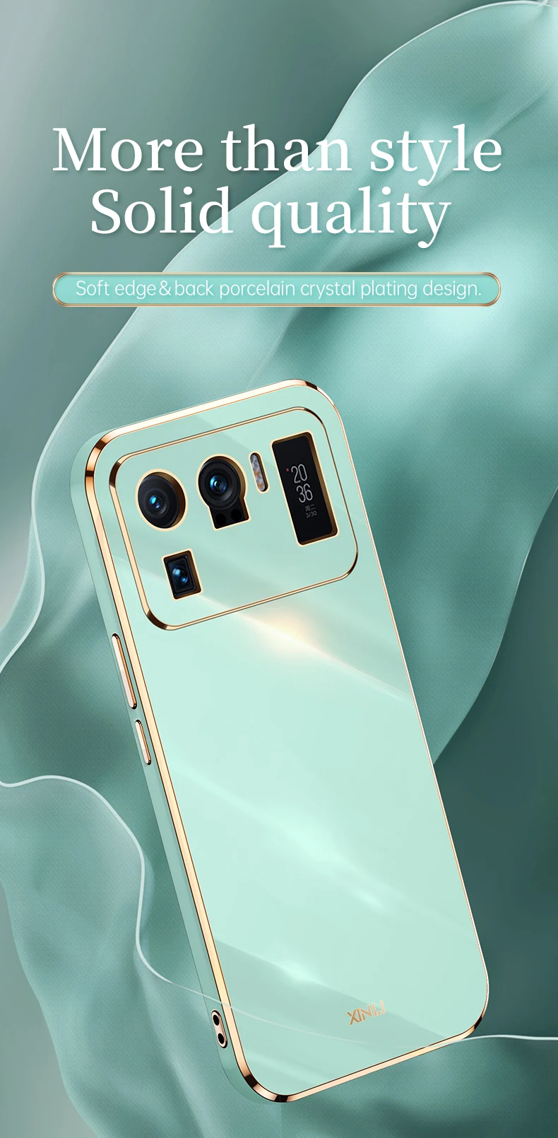 Luxury Plating Square Bumper Case For Xiaomi Redmi Note 10 9 Pro 8 9S 9T POCO M3 F3 Mi 10T 11 Lite Ultra Thin Soft Silicon Cover