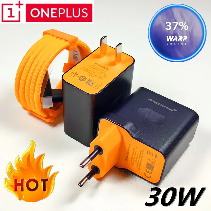 30 Вт Зарядное устройство Oneplus Mclaren Warp charge 5 В/6A USB Кабель адаптер питания для oneplus 8 pro
