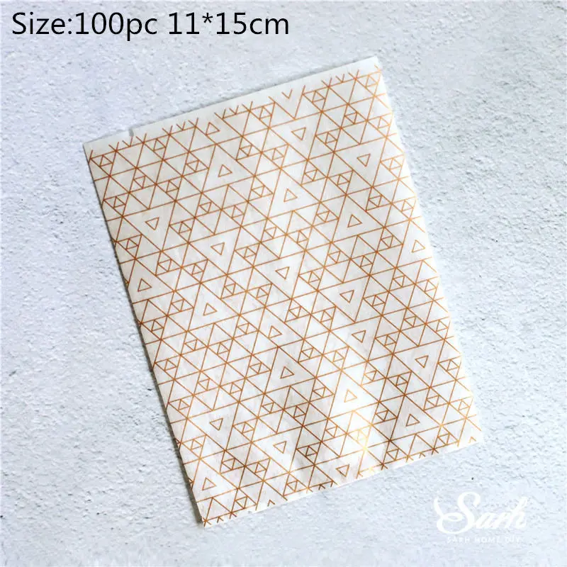 11 cm by 15 cm A 100 шт./лот Роскошная упаковочная Свадебная коробка полиэтиленовый пакет для подарков 10*13,5 см 11*15 см печенье выпечка мешки для пирожных приспособление для выпечки вечерние пользу - Цвет: 11 cm by 15 cm A