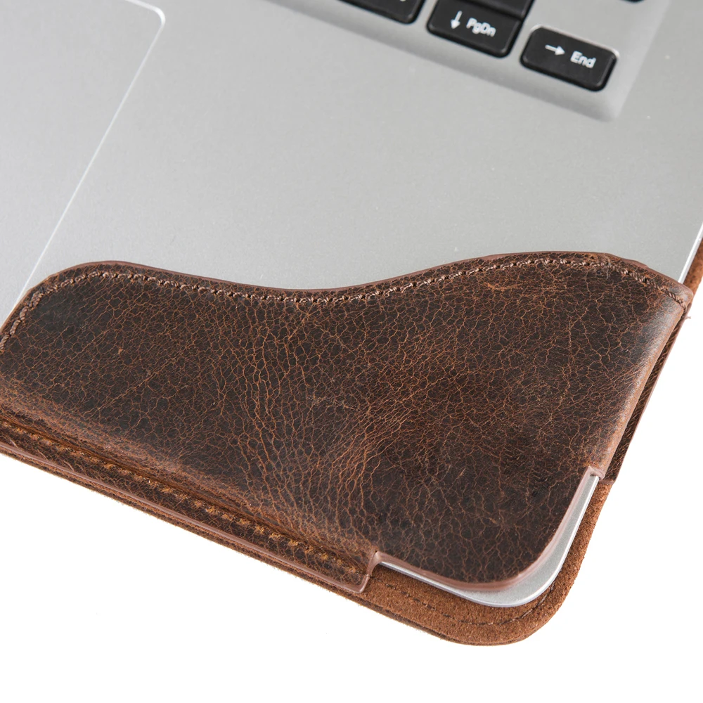 Чехол из натуральной кожи для 2017 Macbook Air 13 3 A1369/A1466 винтажный книжка воловьей
