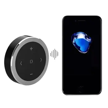 

Car Audio Bluetooth MP3 Audio Adapter Steering Wheel Remote Control Media Button Electric Car Accessories Interior Mp3 Player