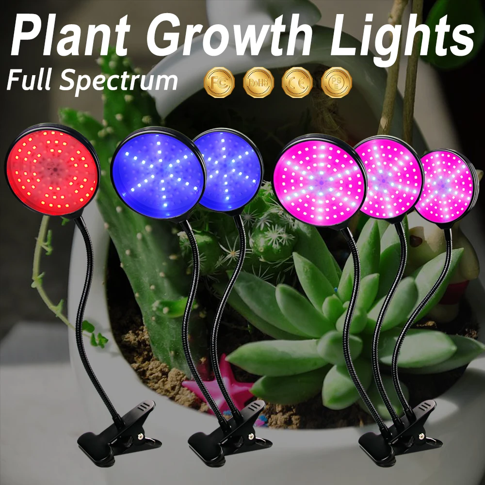 

LED Full Spectrum Growing Lamps USB LED Grow Light Fitolampy Light Bulbs For Plant Growth indoor Plants Flowers Seedling phyto