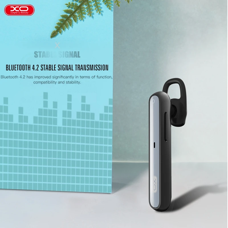 XO B26 мини беспроводные Bluetooth наушники вкладыши Спорт с микрофоном гарнитура наушники для всех телефонов для samsung huawei Xiaomi - Цвет: Black