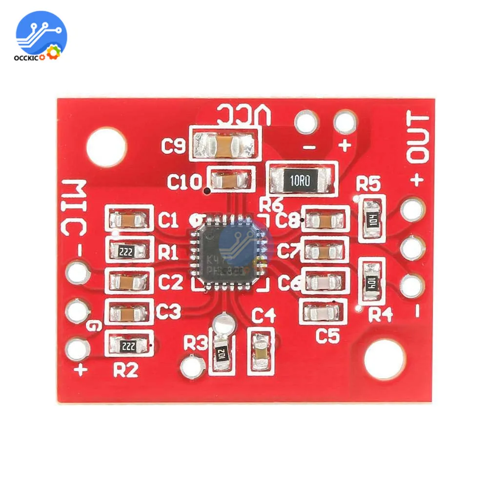 K472 Плата усилителя микрофоны модуль управления громкостью модуль Amplificador аудио звуковой динамик замена усилителя MAX9812
