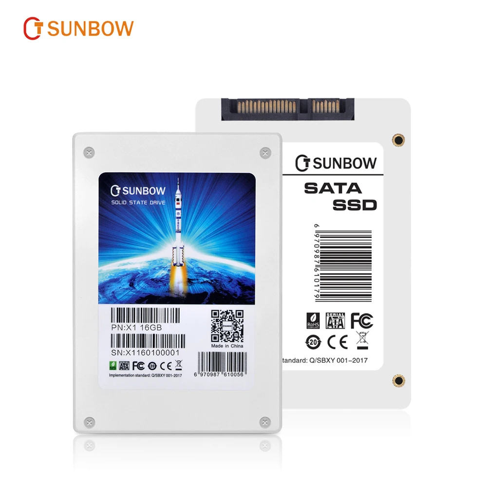 Внутренний твердотельный накопитель TCSUNBOW 2 5 дюйма SSD 16 ГБ 32 SATAII SATA 60 Гб |
