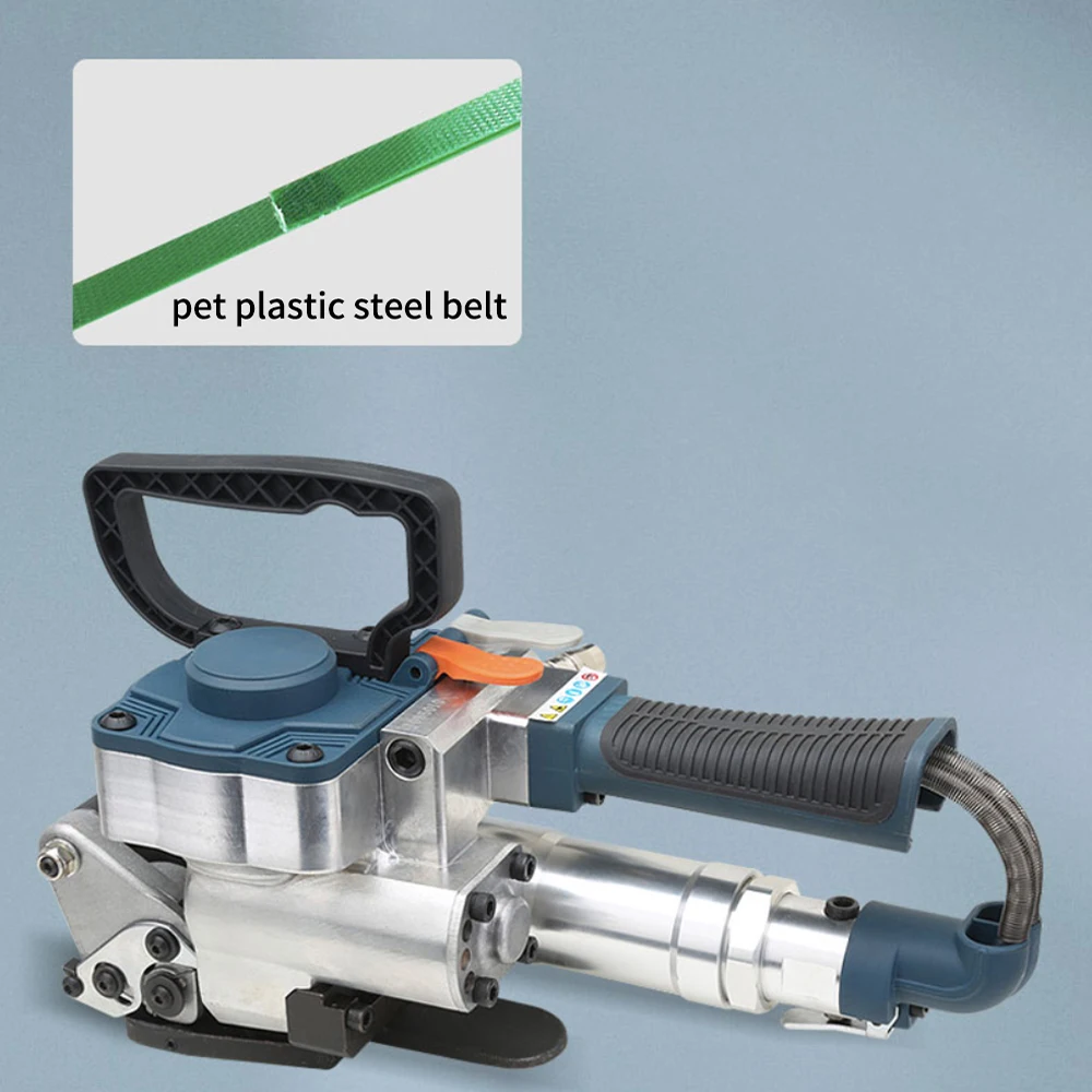 A19 Pneumatic Baler Handheld Plastic Steel Belt Buckle Free Hot Melt Brick Factory Pallet Hand