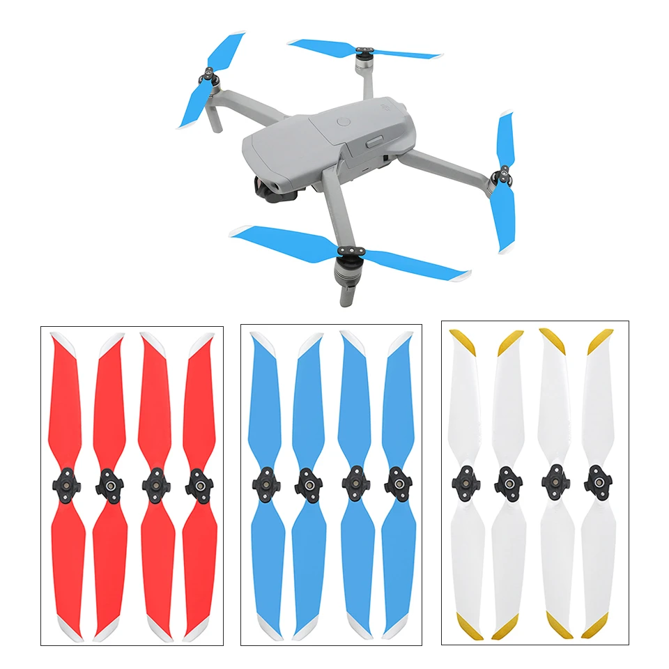 1 Pair Propellers Colorful Quick-Release Props Replace for DJI MAVIC AIR Drone