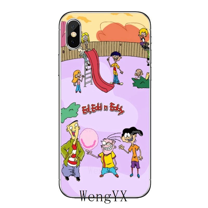 Для iPhone 11 pro XR X XS Max 8 7 6s plus SE 5s 5c iPod Touch 5 6 прозрачный чехол ed edd n eddy - Цвет: ed-edd-n-eddy-A-14