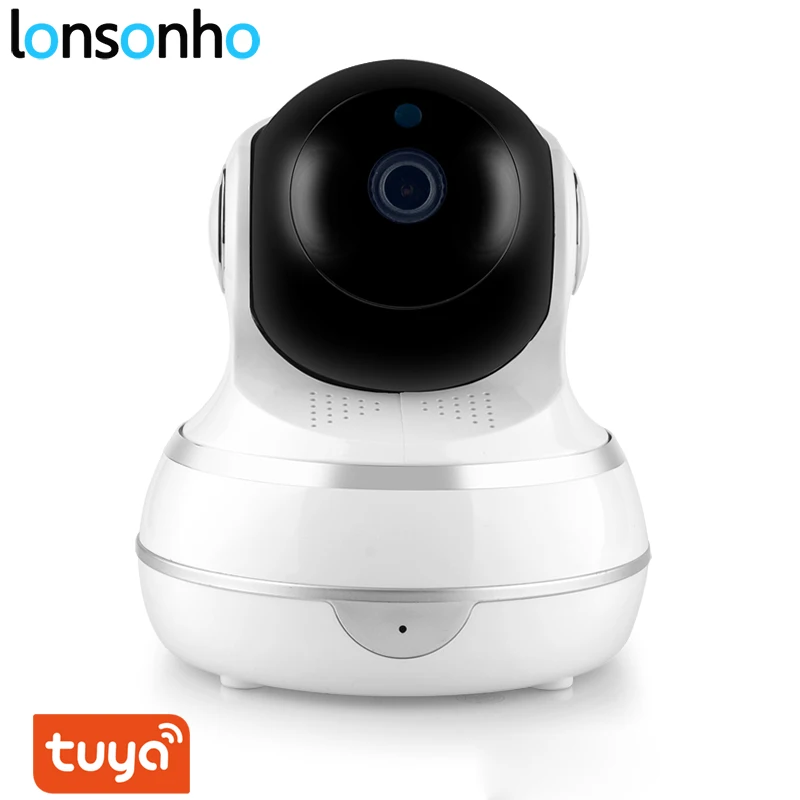 

Lonsonho Tuya Smart Wifi IP Camera Wireless Home Security 1080P 2MP Two Way Audio Motion Detector IR Night Vision Smart Life APP