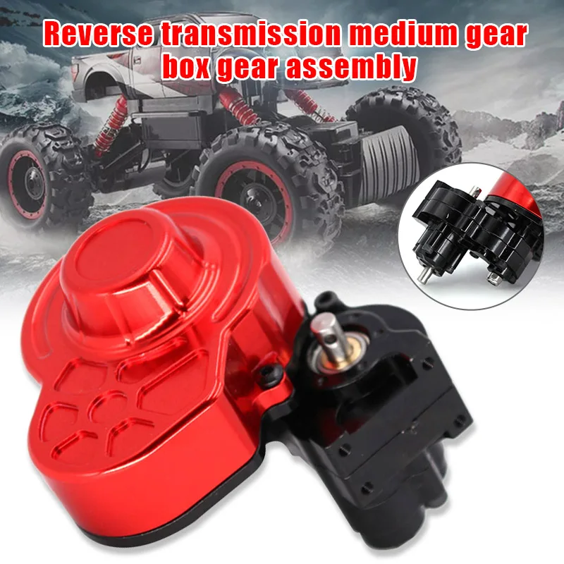 

Remote Control Car Accessories Complete Center Gearbox Transmission Box with Gear for SCX10 High Quality