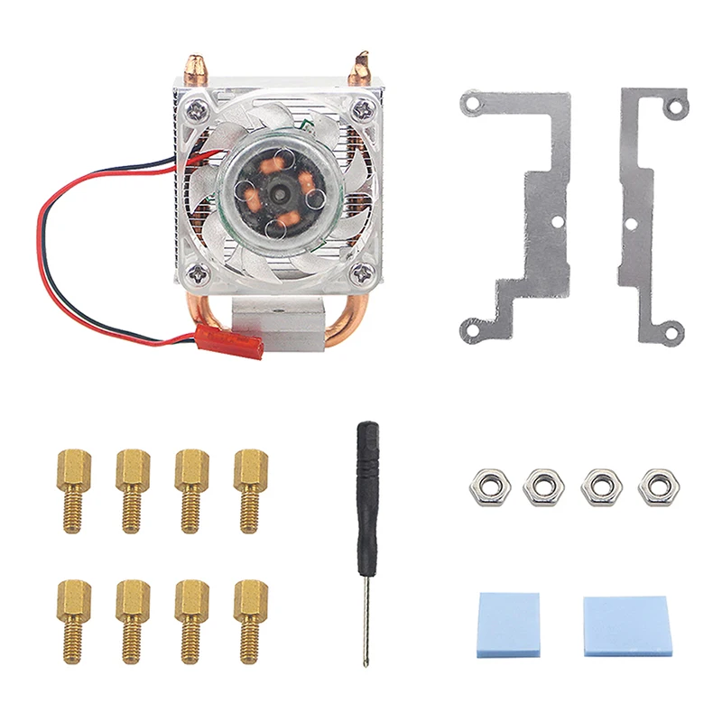 

52Pi V2.0 RGB ICE Tower CPU Cooling Fan ICE Tower Fan for Raspberry Pi 4B/3B+/3B
