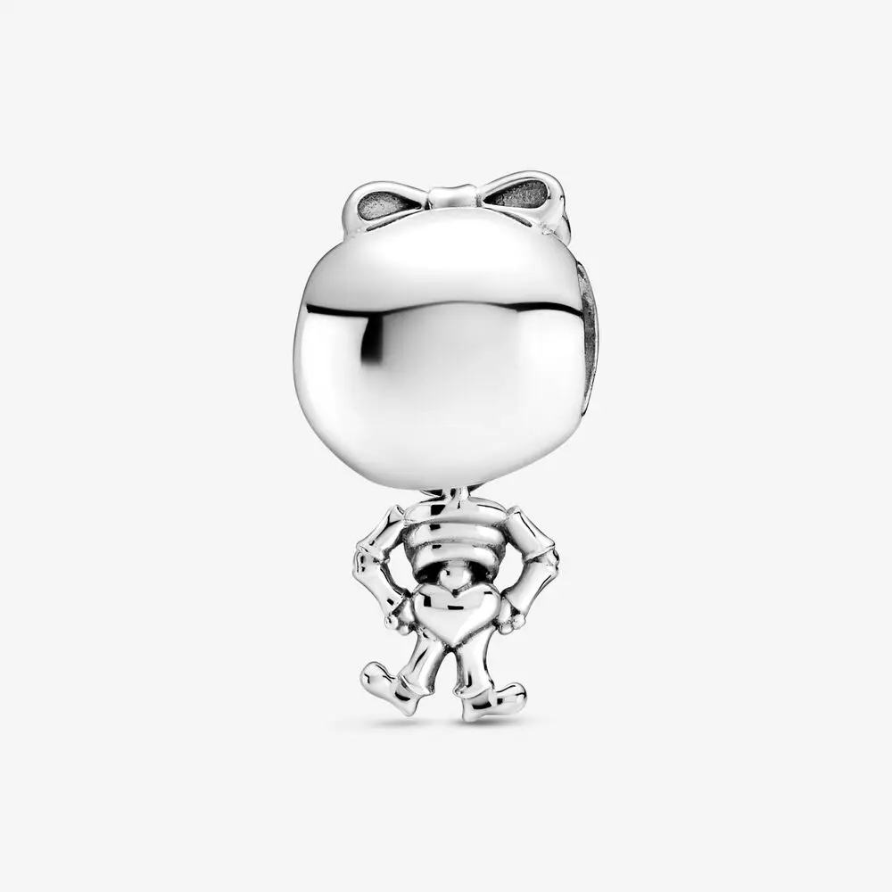 Grandpa Grandma Boy Girl Owl Robot Pendant Charm Beads Fit Charms Charms silver 925 Original Bracelet For Women DIY Jewelry Charm Jewelry Beads Charms Animal Charm Jewelry Silver Charm Bead Charm Bead Beads Jewelry Sterling Silver Beads Charm Silver Charm Bracelet