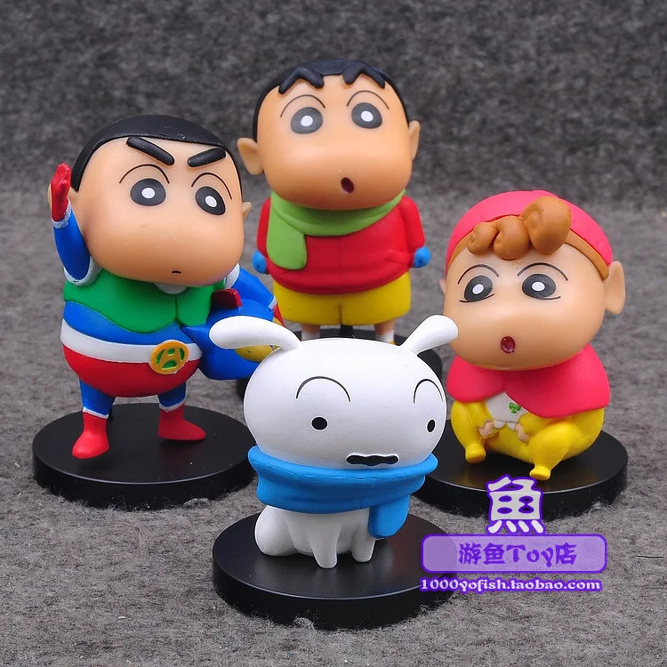 

Crayon Shinnosuke Nohara MacBook 4-Doll Garage Kit Doll Model Cake Decorations And Ornaments Gift