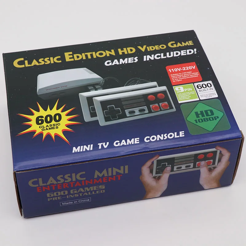 RS 39S Классическая мини HDMI ТВ игровая консоль видеоигры встроенный 600 различных