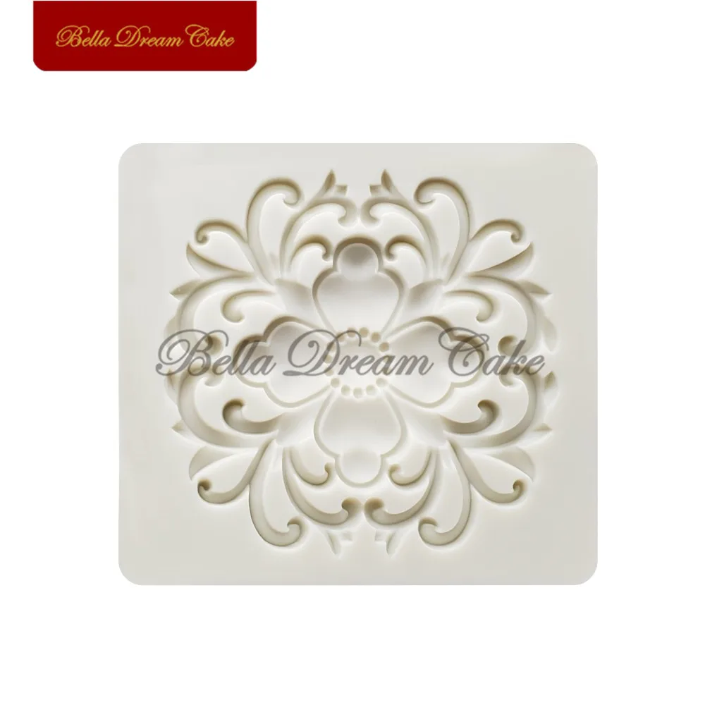 

Retro Flower Jewelry Silicone Mold Cake Decoration Moulds Fondant Sugarcraft Mould Cake Decorating Tools Baking Accessories