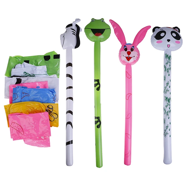 Long Cartoon Random Animal Balloon Inflatable Animal Inflatable Hammer No Wounding Stick Balloon Toys for Children Gift 3