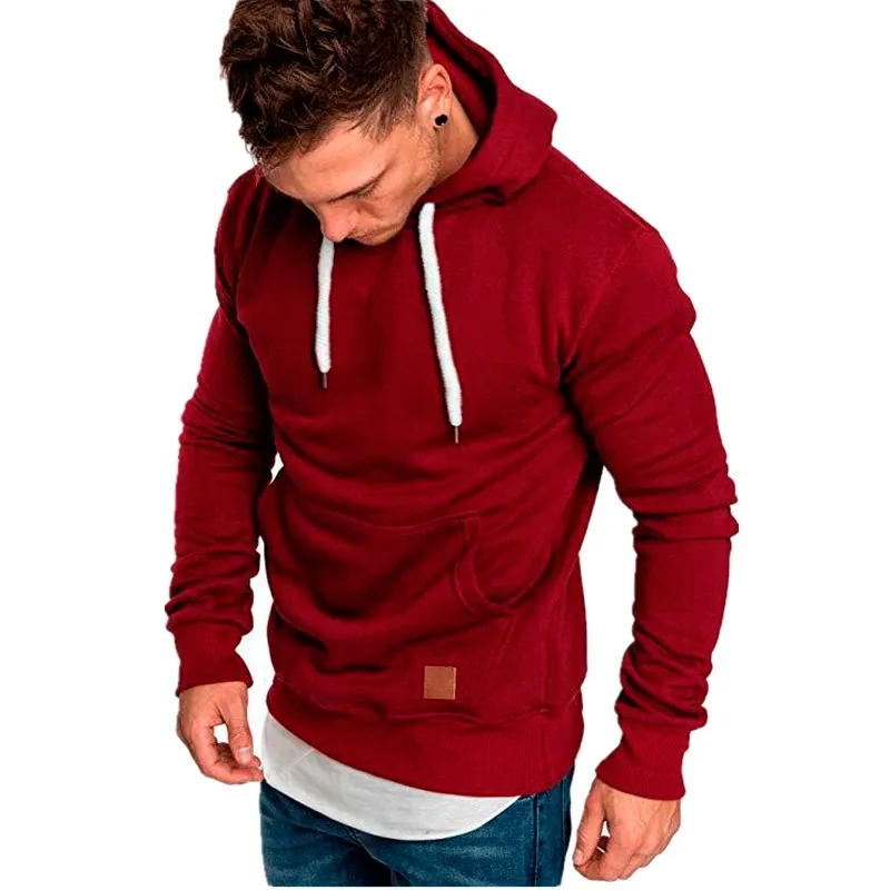 Solid Color Hoodies FGKKS Solid Color Mens Hoodies Sweatshirt Long Sleeve Spring Autumn Boy Casual Top Blouse Fashion Sweatshirts Hoodies Male