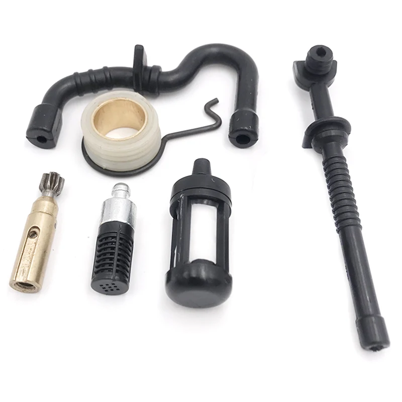 Chainsaw Parts Oil Pump Worm Gear Fuel Oil Filter Line Hose Kit for Stihl MS 180 170 MS180 MS170 018 017
