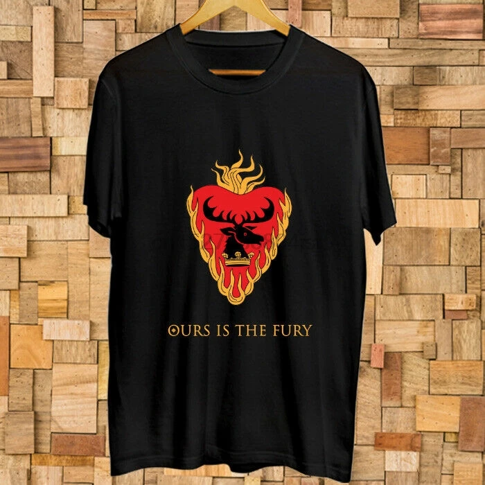 GAME Of DHRONES стэннис Баратеон футболка Размеры S-3XL | Мужская одежда