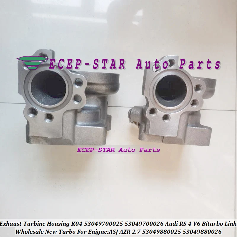 Exhaust Turbine Housing K04 53049700025 53049880026