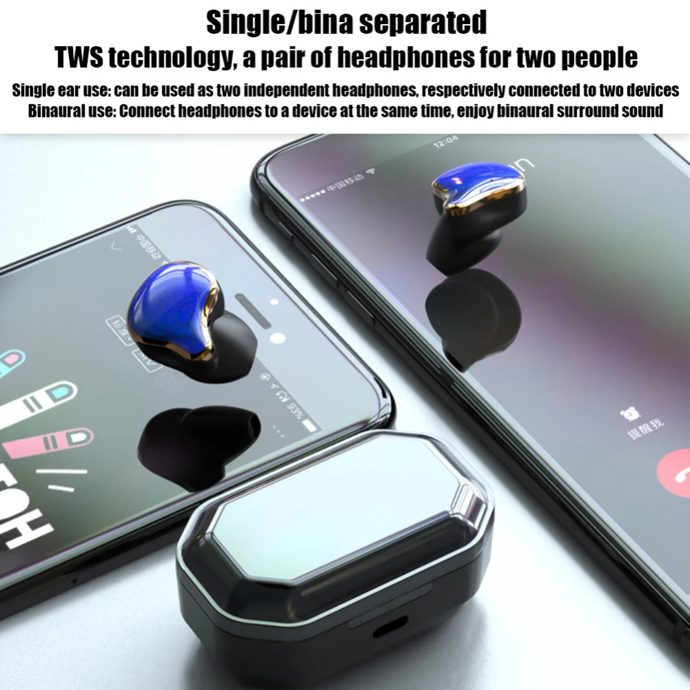 G01 TWS портативные мини Bluetooth 5,0 беспроводные HiFi бас спортивные наушники-вкладыши гарнитура с микрофоном