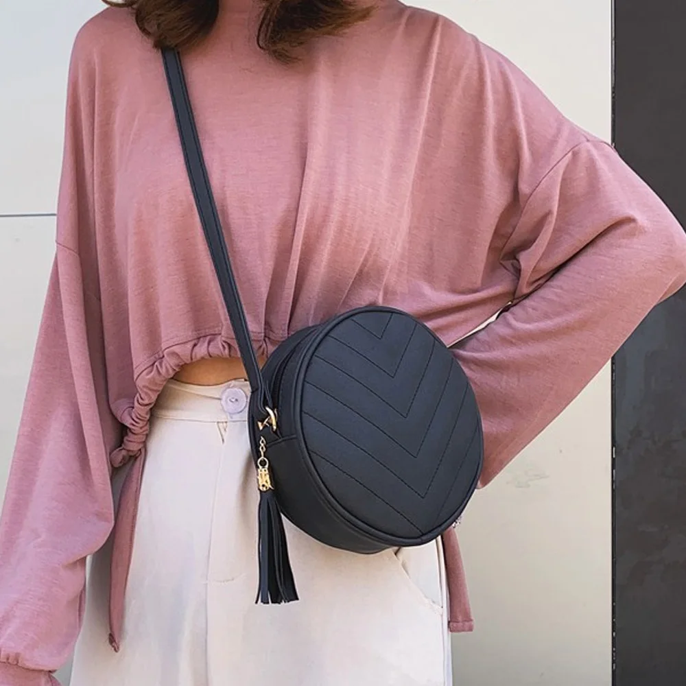 Bolsos para mujer женская сумка через плечо круглая дизайнерские сумки для женщин 2019 из