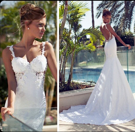 На заказ Романтическое Платье vestido de noiva Casamento Новое модное сексуальное свадебное платье с открытой спиной Длинные платья для матери невесты