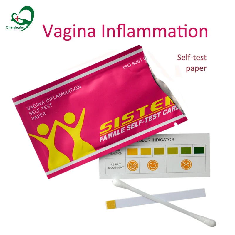 50 Pcs Female Self Test Card Vaginal Ph Test Strip Kit Urine Tract Vaginosis Bacterial Thrush Ph