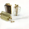 Natural Gemstone Rectangle Perfume Bottle Crystal Rose Quartz Vial Amethysts Essential Oils Diffuser Swing Clear Quartz Necklace 6