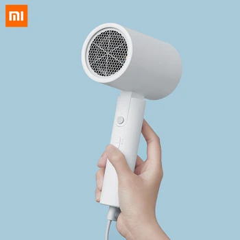 Сушилка для волос Xiaomi Mijia, портативная складная анионная нано-фен для ухода за волосами для дома и путешествий, поддерживает режим холодного...