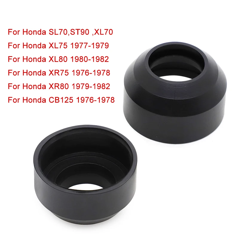 

For Honda ST90 SL70 XL70 XL80 XL75 XR75 XR80 CB125 Front Fork Dust Seals Cover FORK TUBE SWIPERS 27MM PIPE CAP 51425-118-023