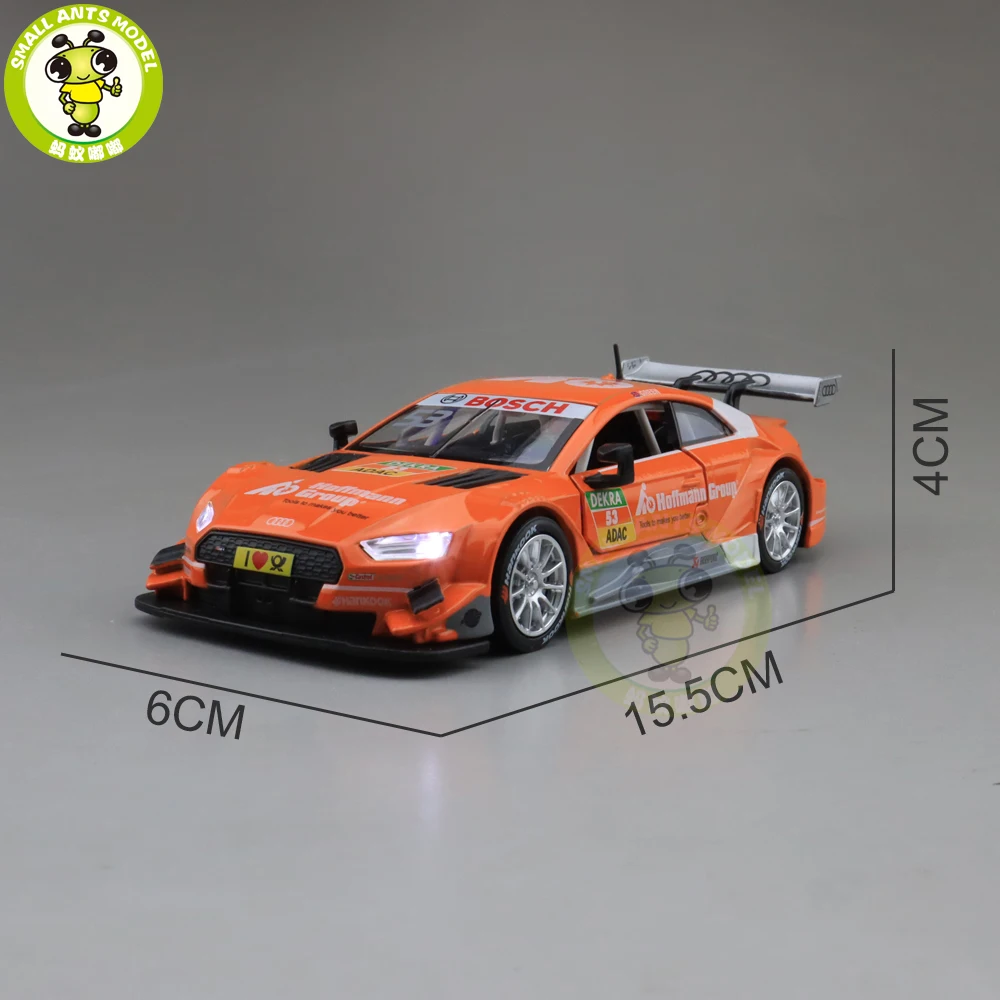 1/32 Audi S5 DTM гоночный автомобиль литой под давлением модель автомобиля SUV игрушки Дети тянуть назад Подарки