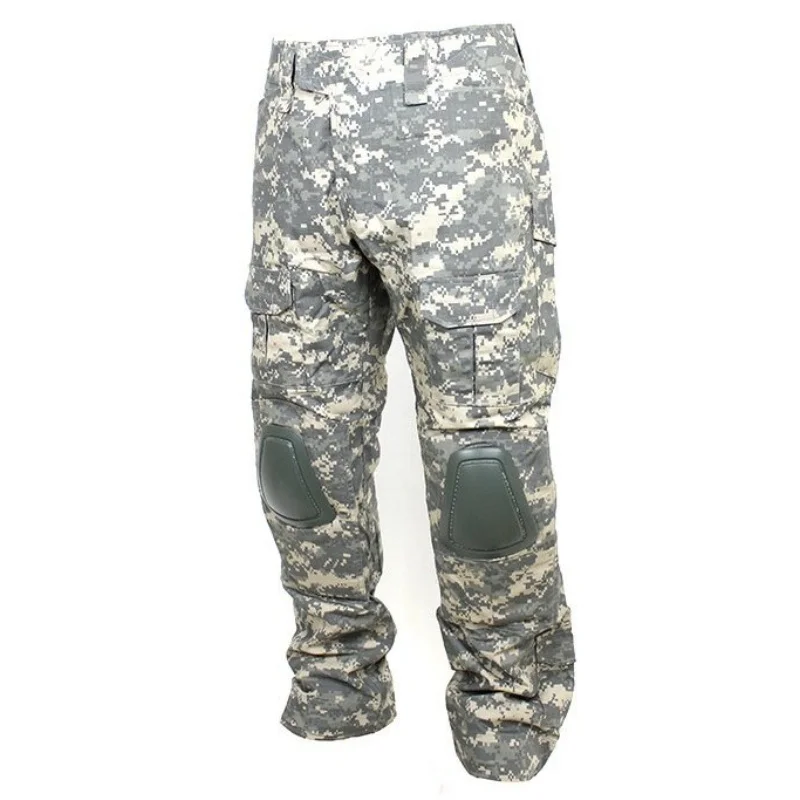 Gen2 ACU военная Маскировочная Брюки Военная одежда для игры в поле боя страйкбол охотничьи брюки мужские тактические брюки с наколенниками