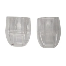 Deer Animal whistle Transparent With 2holes. 2pcs For Car Repeller Alert