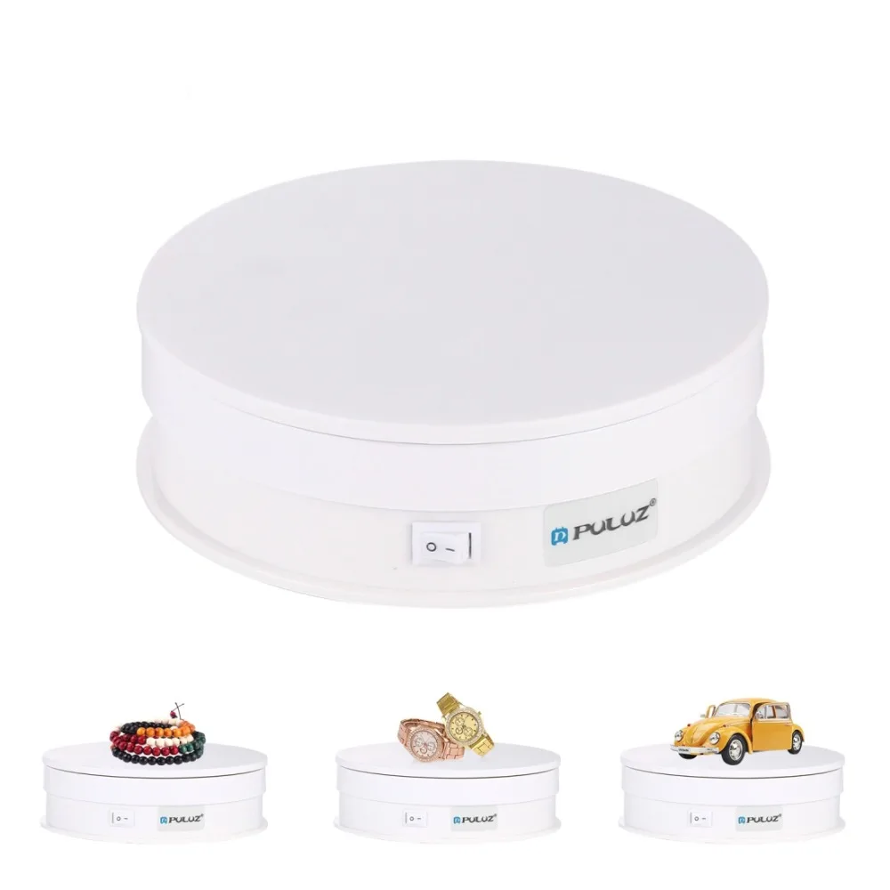 PULUZ-Suporte giratório elétrico, suporte giratório de 360