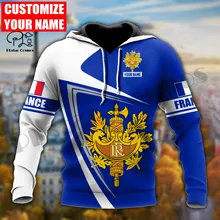 

PLstar Cosmos 3Dprint Newest France Army Country Custom Name Harajuku Streetwear Causal Unique Unisex Hoodies/Sweatshirt/Zip -5