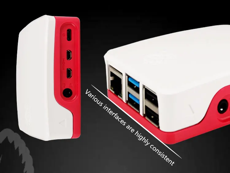 Чехол Raspberry Pi 4 Официальный чехол Raspberry Pi для Raspberry Pi 4