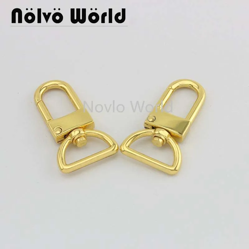 4 pieces, 47*19mm 3/4" metal buckle for bag dog collar lobster clasps snap hooks for backpacks strap key chain diy accessories