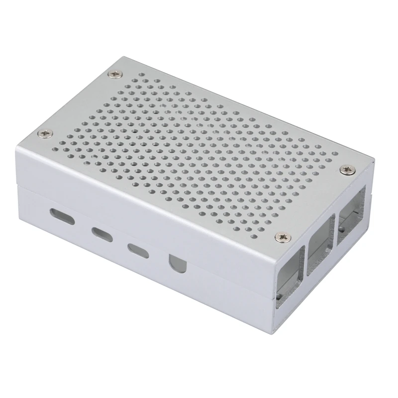 Raspberry Pi 4 Модель B алюминиевый корпус RPI 4 серебристый корпус черный металлический корпус Корпус только для RPI 4