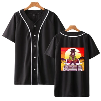 

Burna Boy T-Shirt Unisex Tracksuit Baseball T-shirts Women/Men Summer Short Sleeve Harajuku Streetwear Reggae Hip Hop Clothes