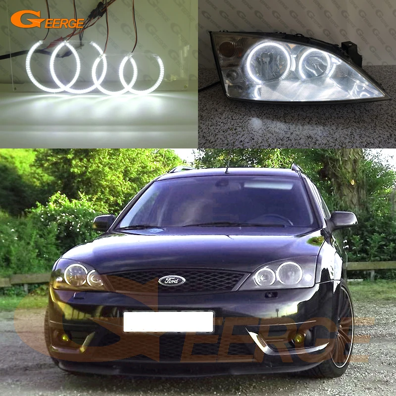 Для Ford Mondeo MK3 2000 2001 2002 2003 2004 2005 2006 2007 отличный ультра яркий SMD СВЕТОДИОДНЫЙ