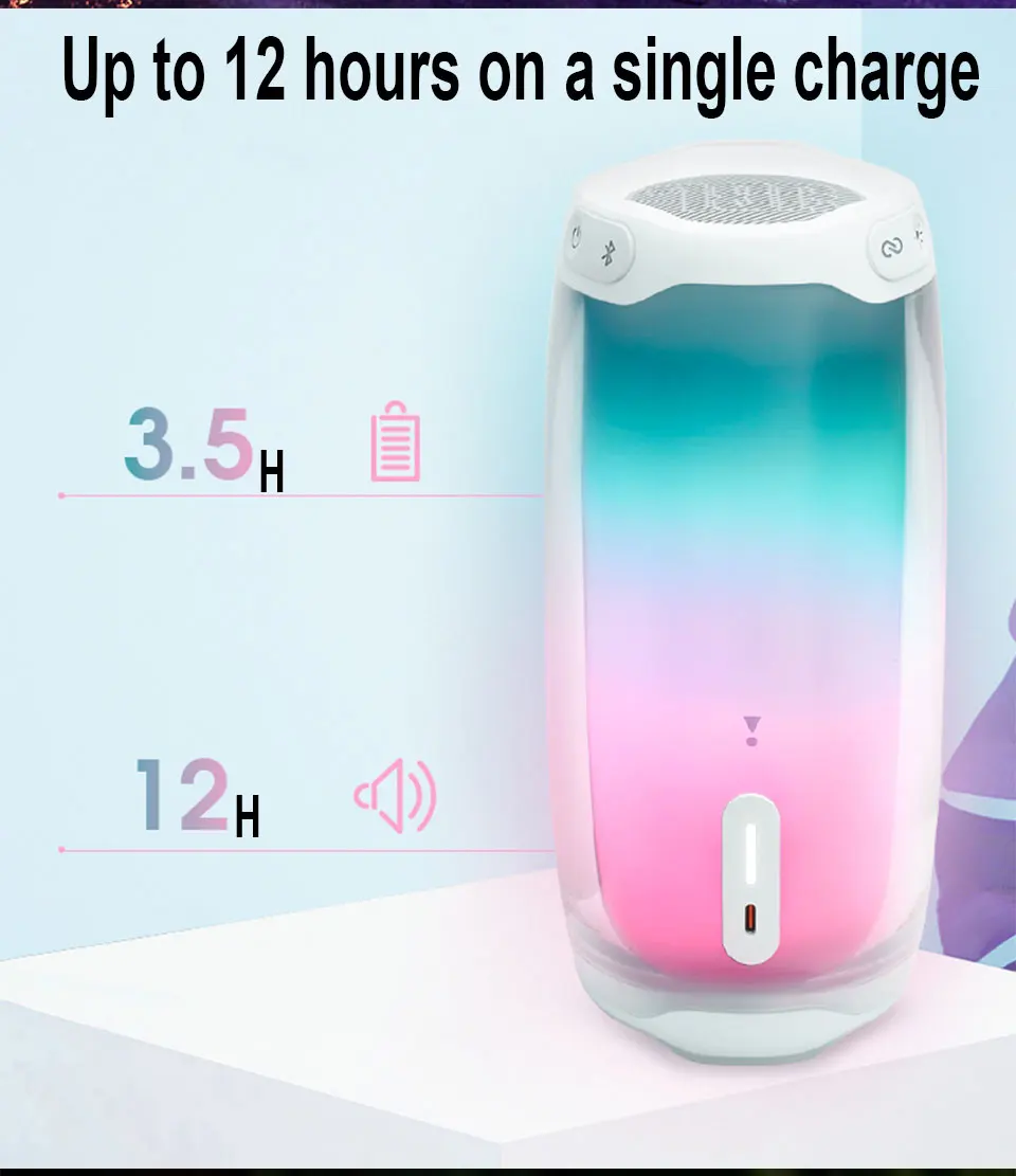 Gadgetoo Jbl Pulse 4 Portable Wireless Bluetooth Speaker