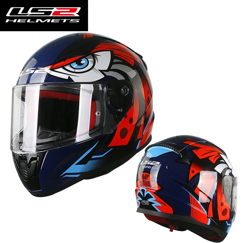 LS2 FF353 анфас мотоциклетный шлем ECE Casco мото Кроссовый мотоцикл грязный велосипед шлем мото мотоциклетный шлем винтажный Casco - Цвет: 14