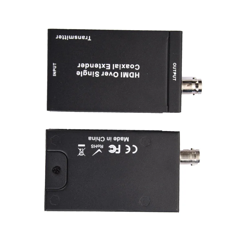 CLAITE HDMI удлинитель через один коаксиальный кабель 1080P HD конвертер NK-C100IR ИК удлинитель для передатчика приемник Аудио Видео