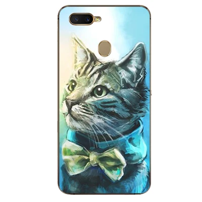 Для OPPO A5S CPH1909 A 5s чехол 6," Роскошный чехол из ТПУ и силикона Чехлы для OPPO AX5S задняя крышка для OPPOA5S Funda Coque