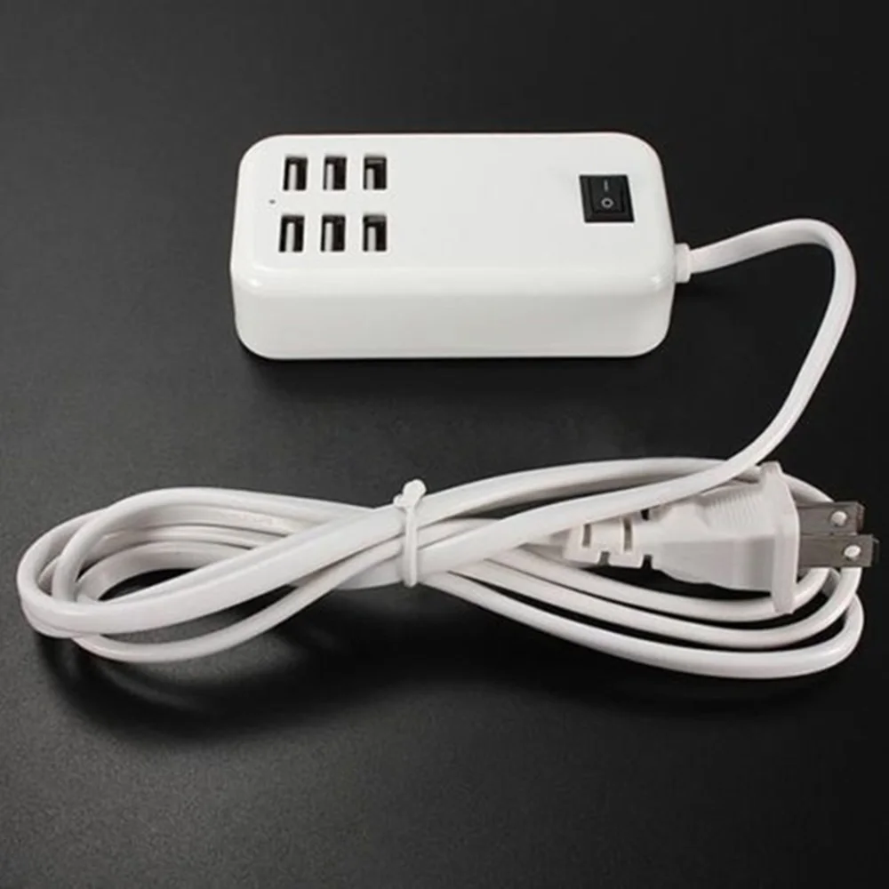 KISSCASE USB зарядное устройство для всех телефонов 5 В/3 А 6 usb портов несколько настенных зарядных устройств Быстрая Зарядка адаптер EU/US штекер зарядное устройство для телефонов