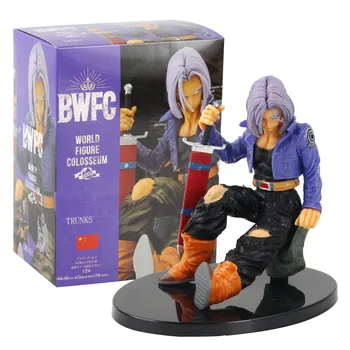 

14cm Dragon Ball Z BWFC World Figure Colosseum Trunks PVC Action Figure Collectible Model Toys