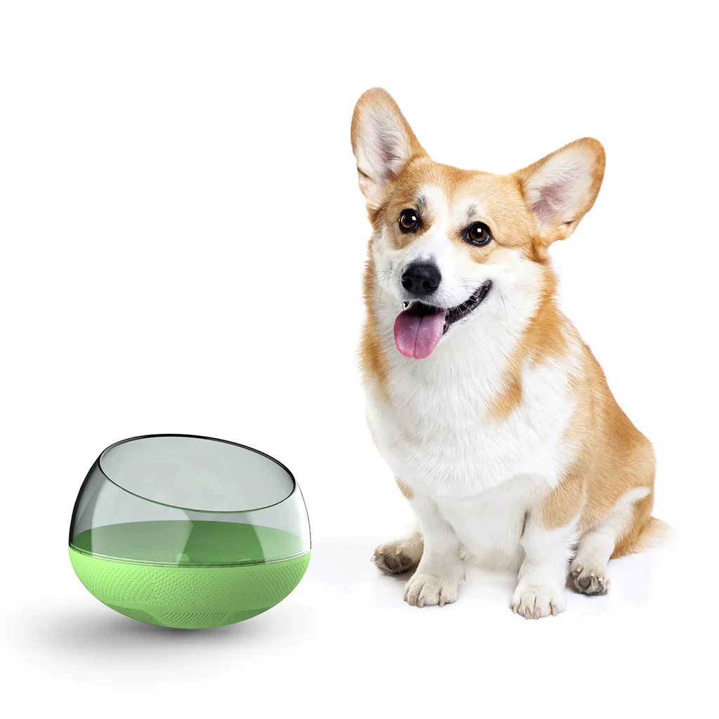 Pet интерактивные распределяя Еда чаша стакан весело лечения игрушки для собак и кошек для домашних животных