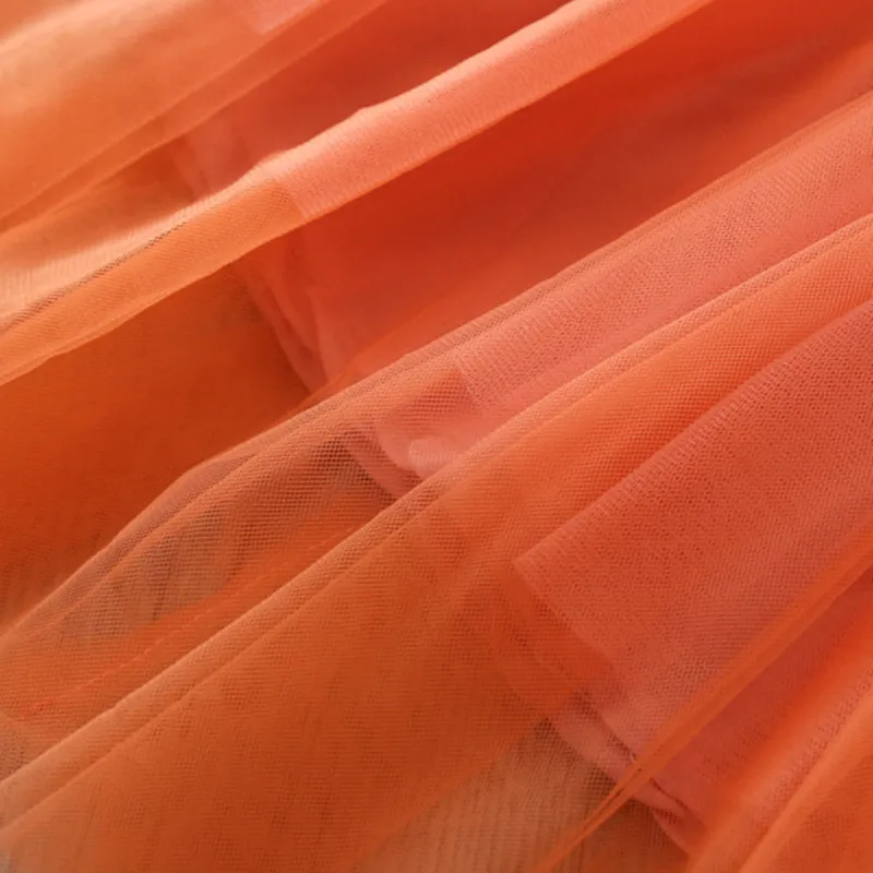 DFXD High Quality Girls Clothes Sets Spring New Design Carrot Turn Down Collar T-shirts Tops+Mesh Skirts 2pc Suit With Bag 1-5T